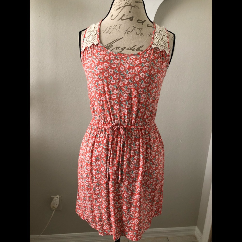 💐cute floral mini dress💐